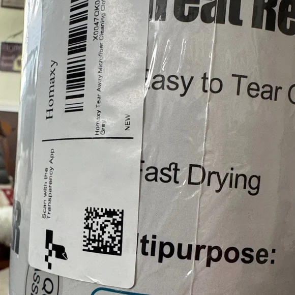 40-pc Homaxy Gray Reusable & Washable Microfiber Lint-free Cleaning Cloths - Picture 2 of 8